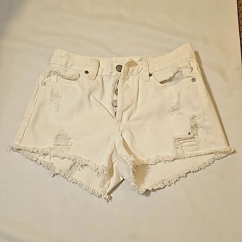 BLANK NYC WHITE DENIM JEANS SIZE 25‎